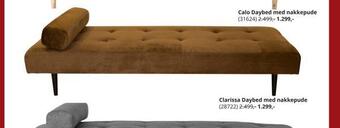 Clarissa daybed med nakkepude