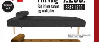 Calo daybed med nakkepude