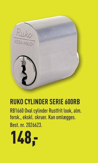 Ruko cylinder serie 600rb