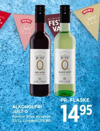 MENY Alkoholfri just 0 tilbud