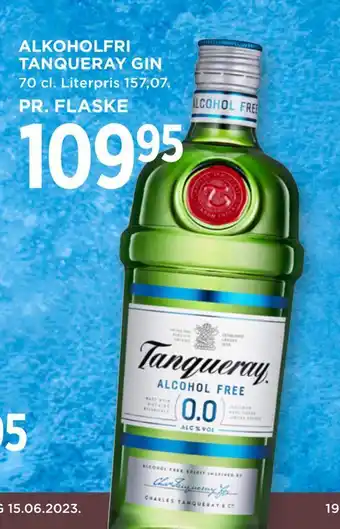 MENY Alkoholfri tanqueray gin tilbud