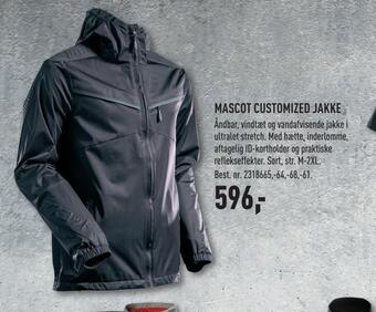 Johannes Fog Mascot customized jakke tilbud