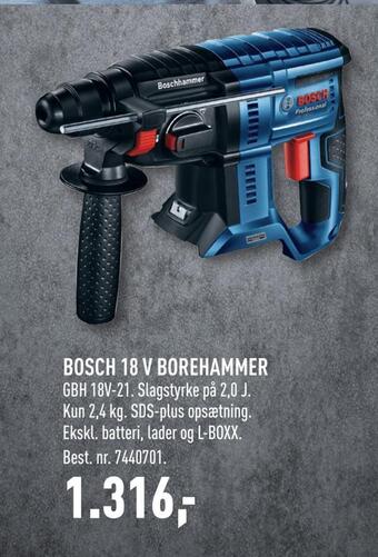 Bosch 18 v borehammer