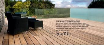 Johannes Fog 21 x 145 mm ipé terrassebrædder tilbud