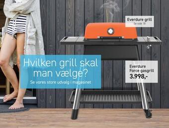 Johannes Fog Everdure force gasgrill tilbud