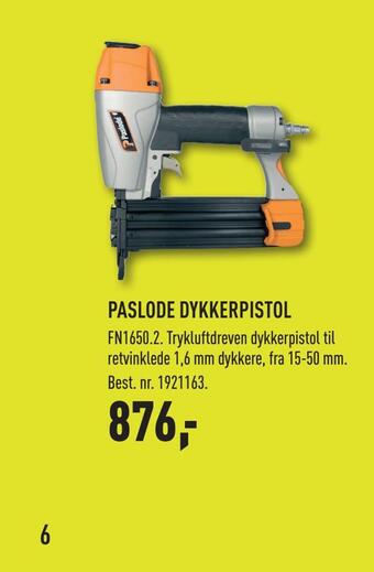 Paslode dykkerpistol