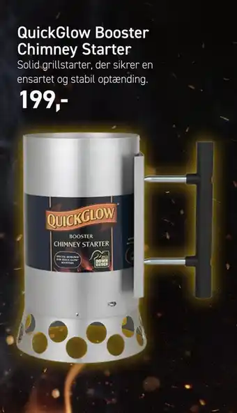 Quickglow booster chimney starter