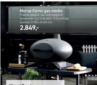 Johannes Fog Morsø forno gas medio tilbud