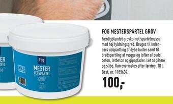 Fog mesterspartel grov