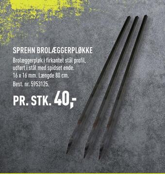 Sprehn brolæggerpløkke