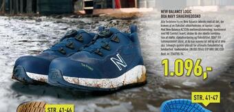 Johannes Fog New balance logic boa navy sikkerhedssko tilbud
