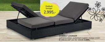 Dobbelt lounger