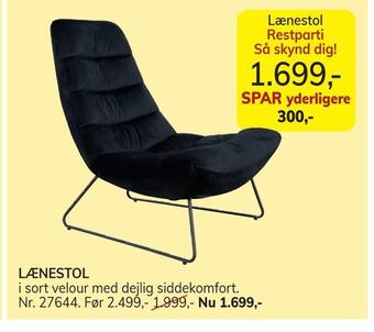 Daells Bolighus Lænestol tilbud