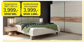 Daells Bolighus Sengeramme tilbud