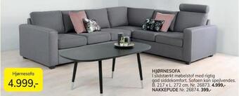 Daells Bolighus Hjørnesofa tilbud
