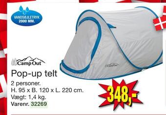 Pop-up telt