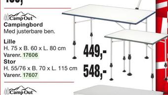 Harald Nyborg Campingbord tilbud