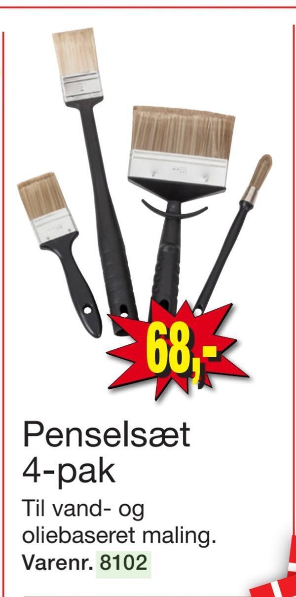 Harald Nyborg Penselsæt tilbud