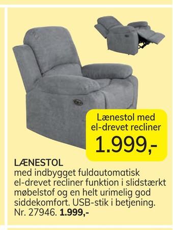 Daells Bolighus Lænestol tilbud