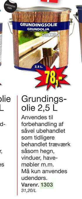 Harald Nyborg Grundings olie tilbud