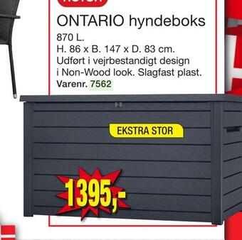 Harald Nyborg Ontario hyndeboks tilbud