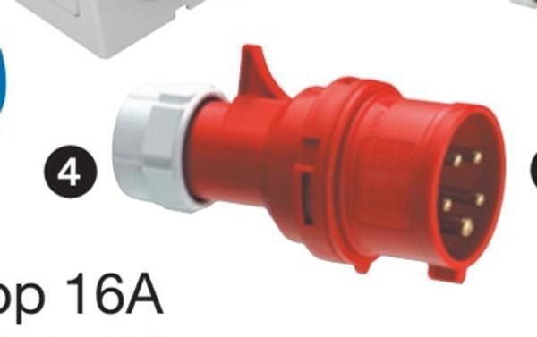 Harald Nyborg Stikprop 16a 5-polet 400v tilbud