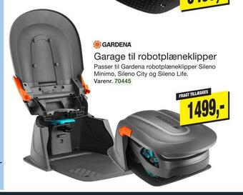 Harald Nyborg Garage til robotplæneklipper tilbud