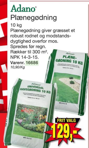 Harald Nyborg Plænegødning tilbud