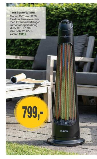 Harald Nyborg Terrassevarmer tilbud