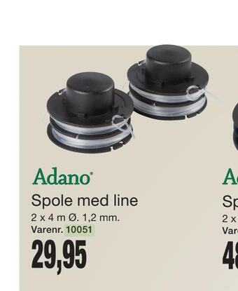 Spole med line