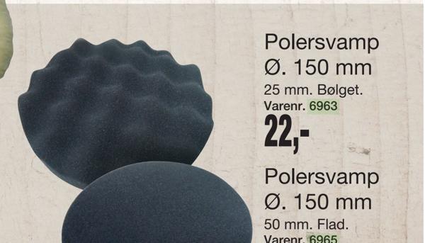 Harald Nyborg Polersvamp ø. 150 mm tilbud