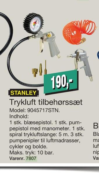 Trykluft tilbehørssæt