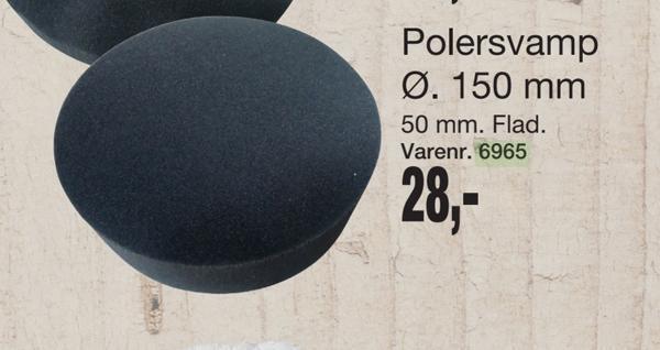 Harald Nyborg Polersvamp ø. 150 mm tilbud