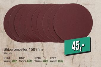 Sliberondeller 150 mm