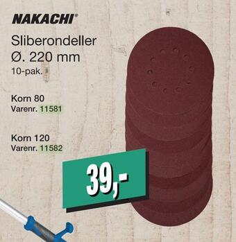 Sliberondeller ø. 220 mm