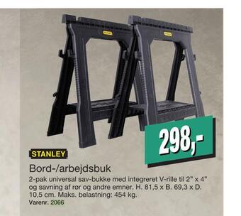 Harald Nyborg Bord-/arbejdsbuk tilbud