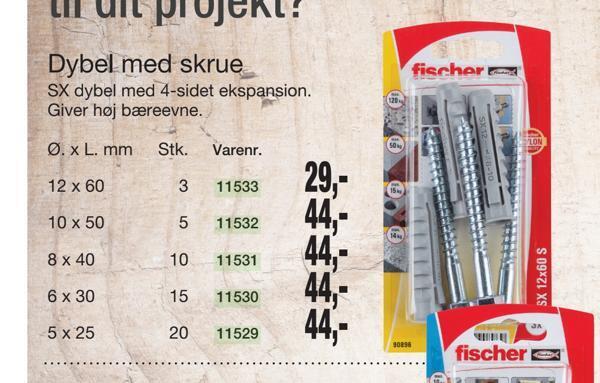 Harald Nyborg Dybel med skrue tilbud