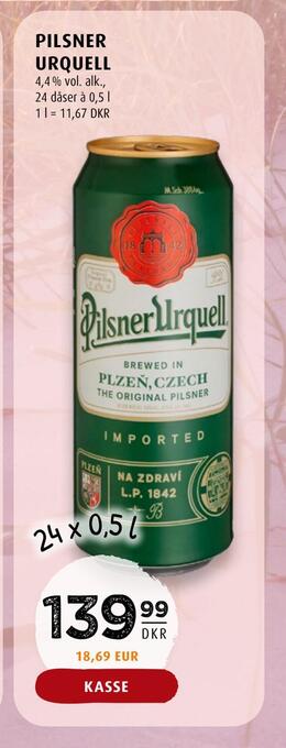 Scandinavian Park Pilsner urquell tilbud