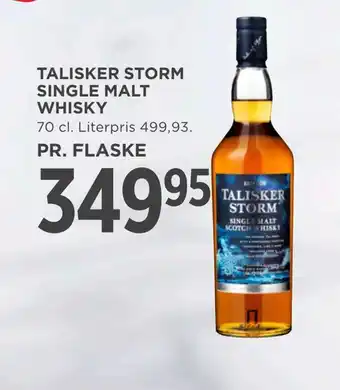 MENY Talisker storm single malt whisky tilbud