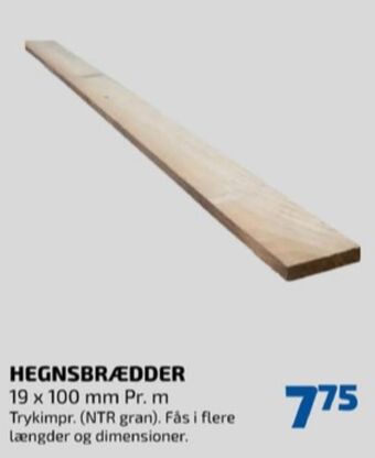 Davidsen Ukendt hegnsbrædder tilbud