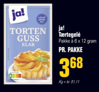 Ja! geleringspulver