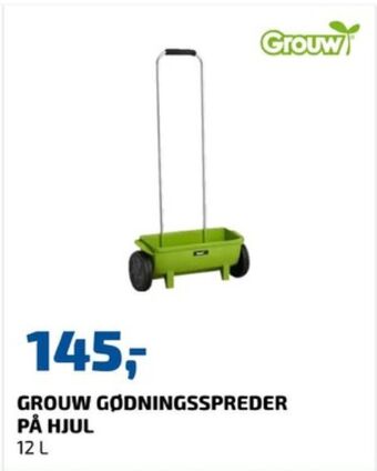 Grouw gødningsspreder