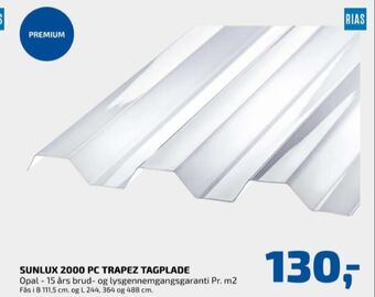 Davidsen Rias trapezplader tilbud