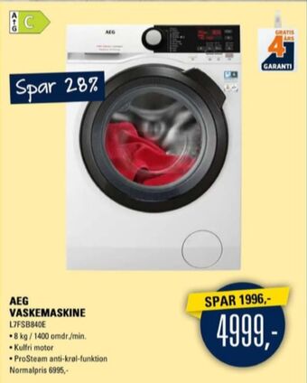 Aeg vaskemaskine