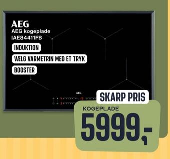 Skousen Aeg indbygningskogeplade tilbud
