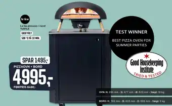 Skousen Le feu pizzaovn tilbud