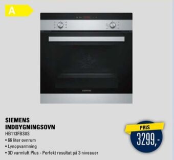 Siemens indbygningsovn