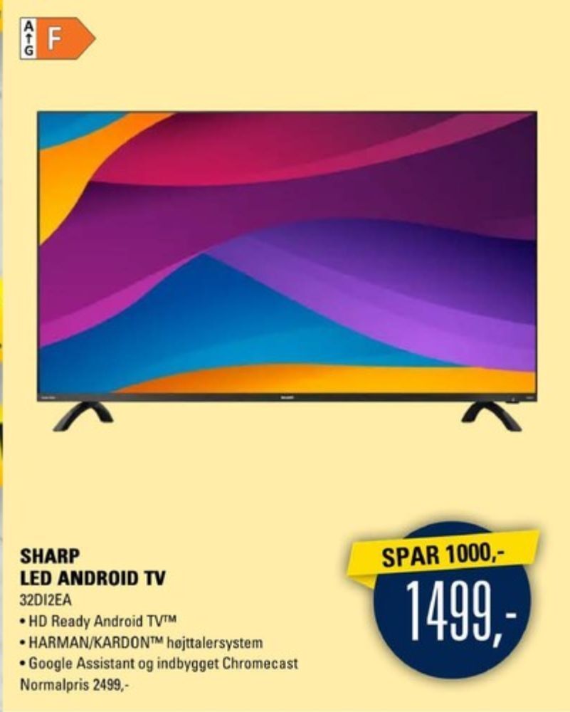 Sharp tv tilbud hos ElSalg