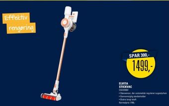 El-Salg Elvita støvsuger tilbud
