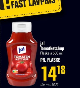 Poetzsch Padborg Ja! ketchup tilbud